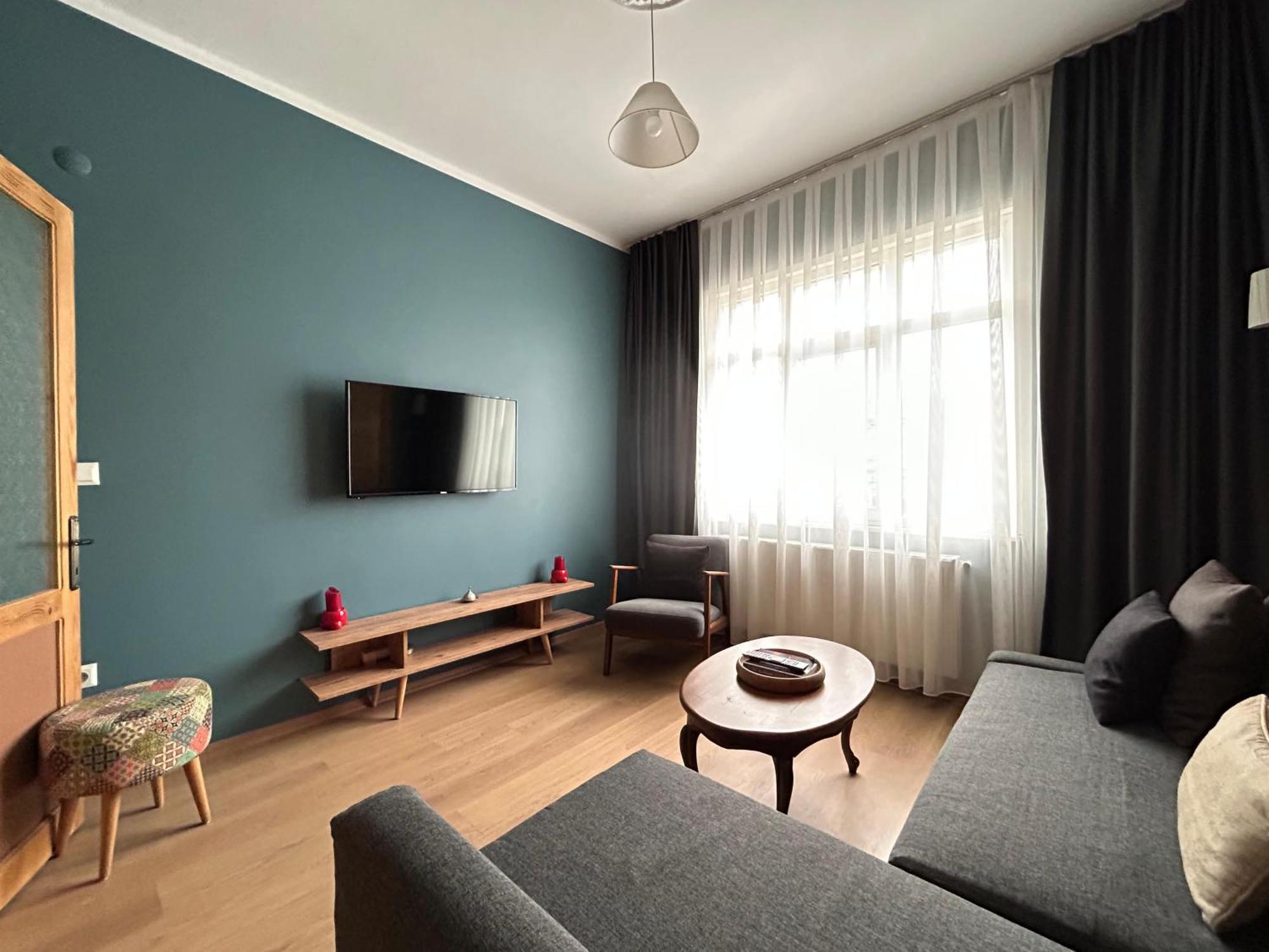 Waterfront By The Tram - Terrace With Dome & Golden Horn View In Fatih Апартаменты